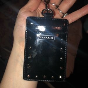 Coach wallet lanyard